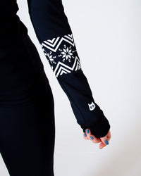 Thumbnail for SNOWCAT Base Layer Set Black