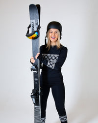 Thumbnail for SNOWCAT Base Layer Set Black