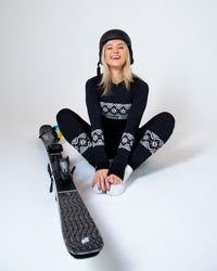 Thumbnail for SNOWCAT Base Layer Set Black