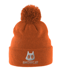 Thumbnail for SNOWCAT Pom Pom Beanie