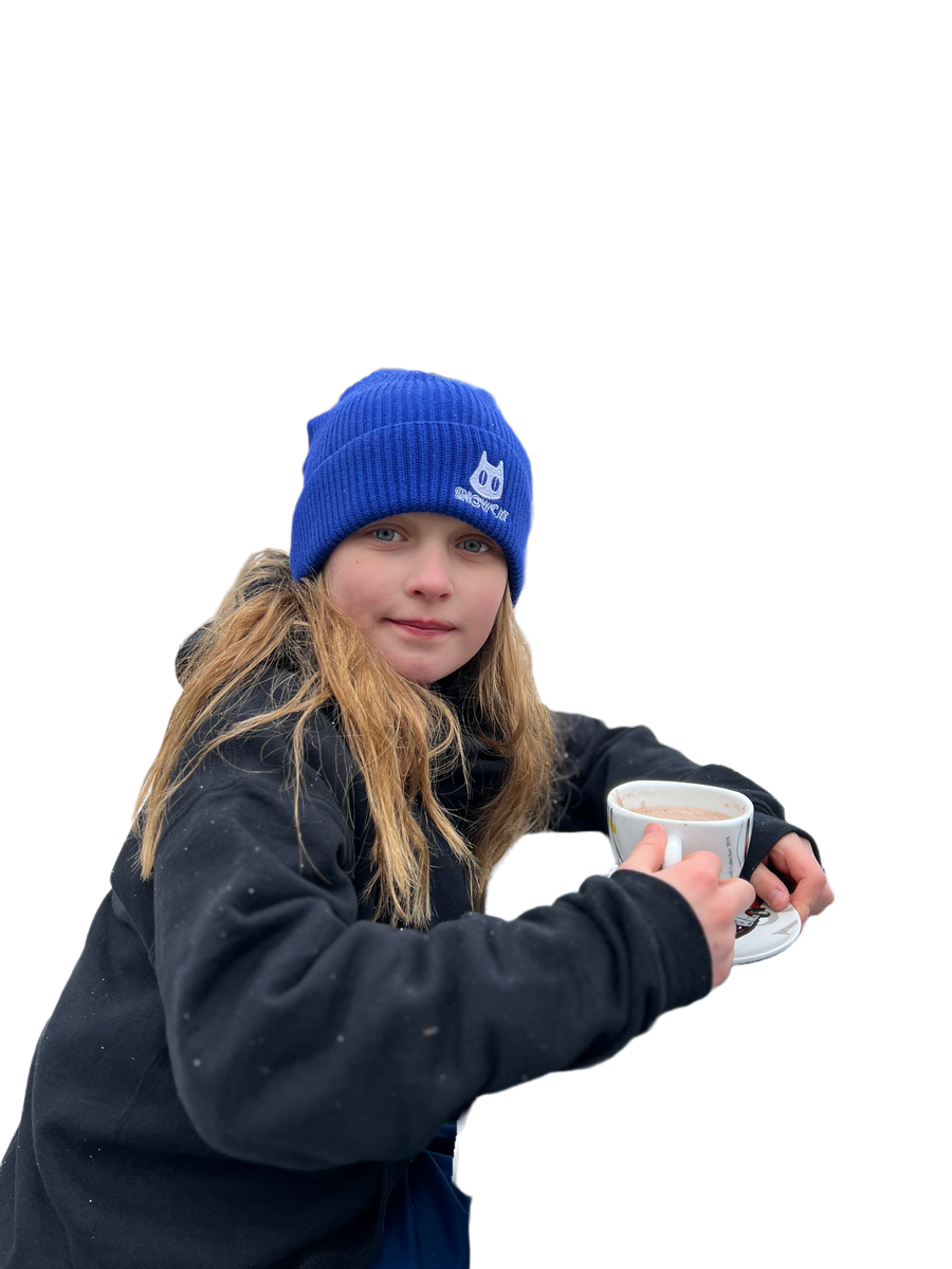 SNOWCAT Logo Organic Beanie