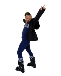 Thumbnail for SNOWCAT Base Layer Set Navy Blue