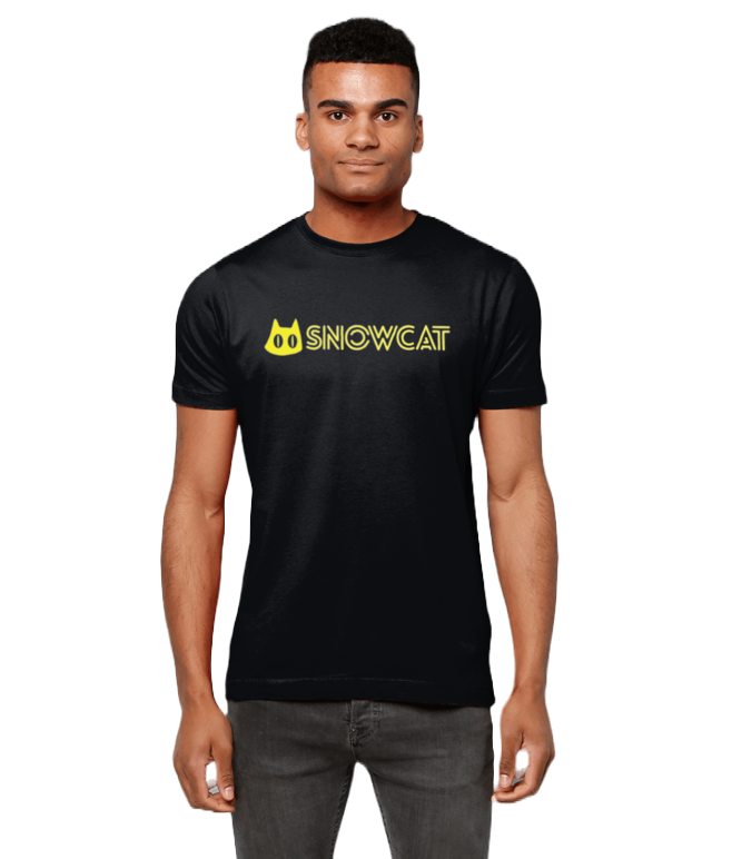 SNOWCAT Classic Logo Front & Back