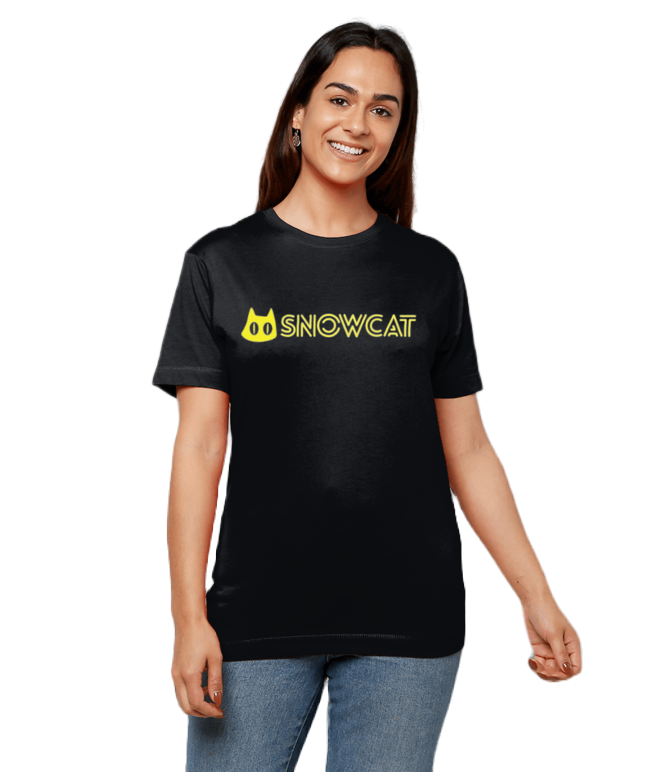 SNOWCAT Classic Logo Front & Back