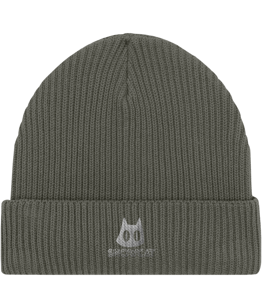 SNOWCAT Logo Organic Beanie