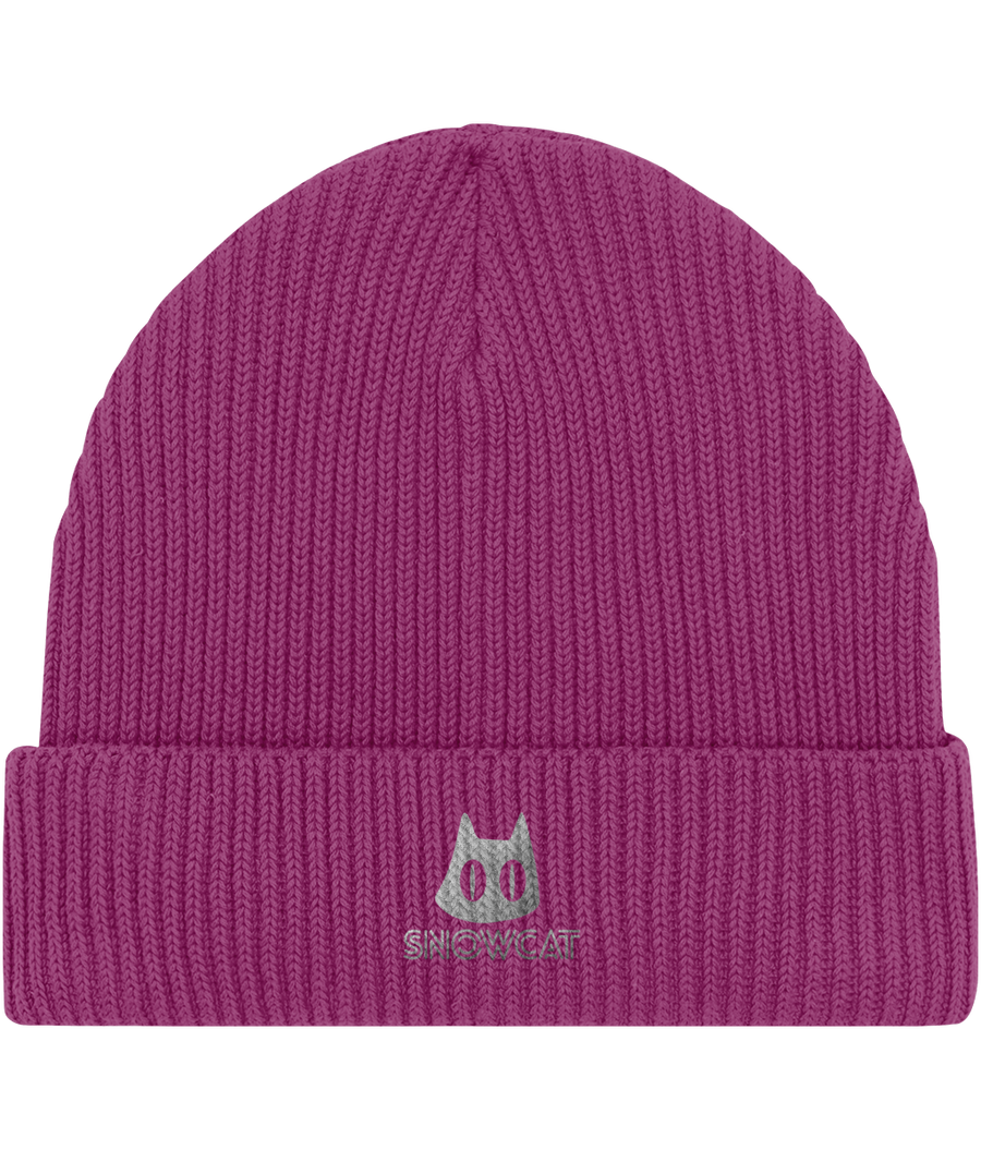 SNOWCAT Logo Organic Beanie