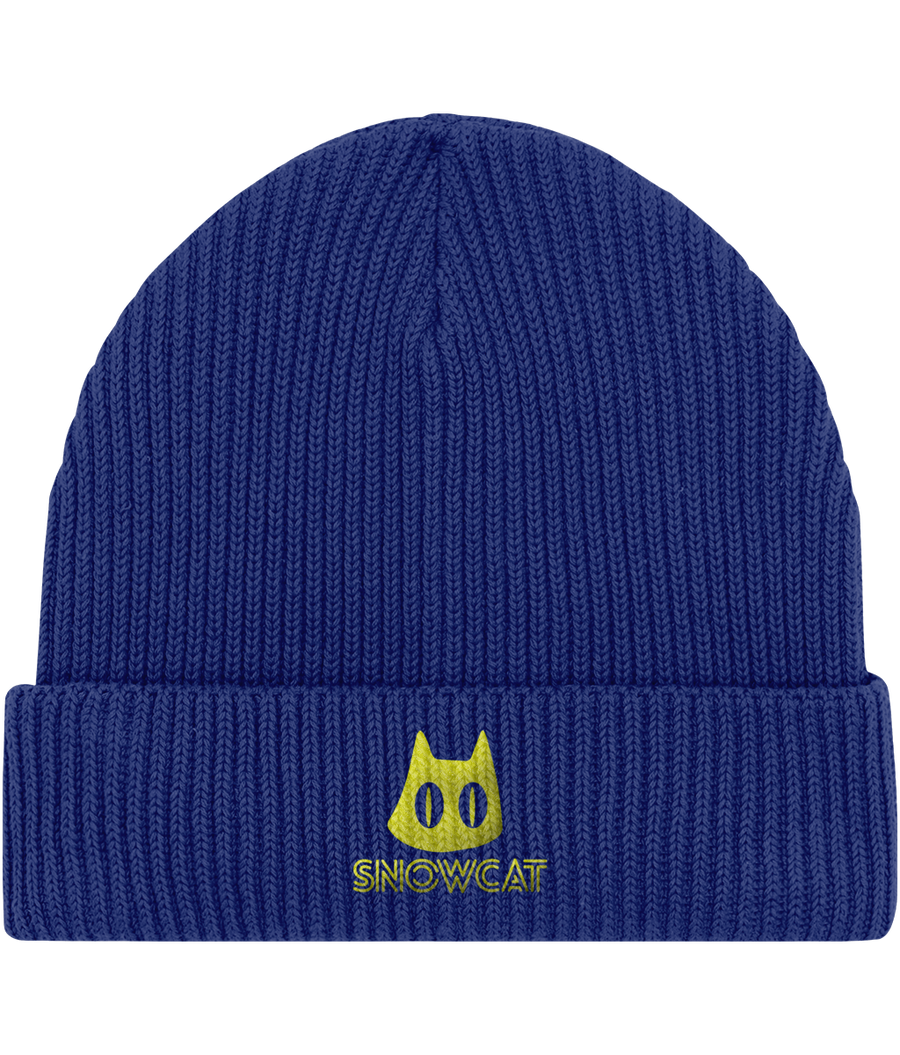 SNOWCAT Logo Organic Beanie