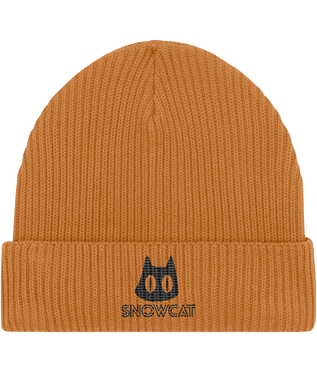 SNOWCAT Logo Organic Beanie