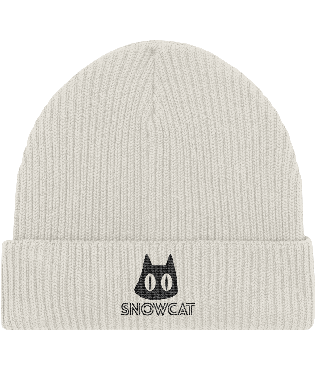 SNOWCAT Logo Organic Beanie