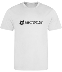 Thumbnail for SNOWCAT Recycled Text T-shirt Unisex