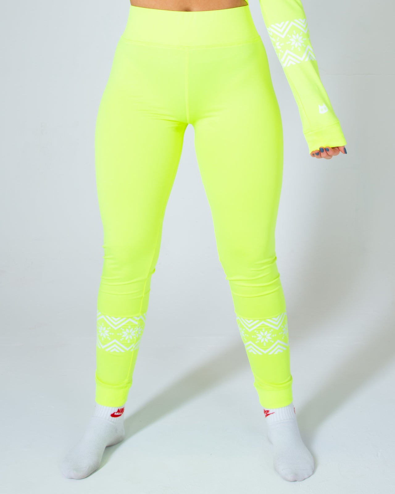 SNOWCAT Base Layer Set Neon