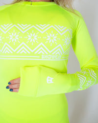 Thumbnail for SNOWCAT Base Layer Set Neon