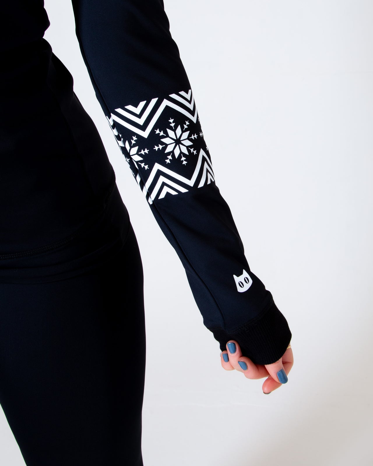 SNOWCAT Base Layer Set Black