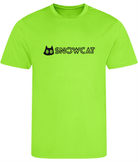 Thumbnail for SNOWCAT Recycled Text T-shirt Unisex