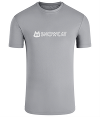 Thumbnail for SNOWCAT Text Performance T-shirt Unisex