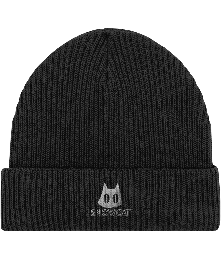 SNOWCAT Logo Organic Beanie