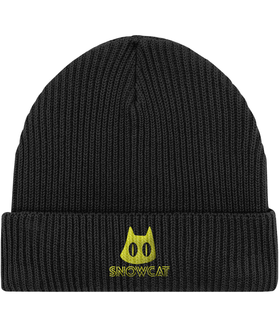 SNOWCAT Logo Organic Beanie