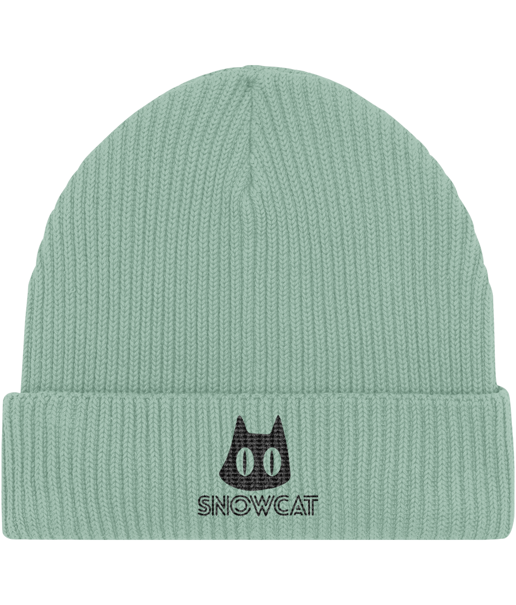 SNOWCAT Logo Organic Beanie