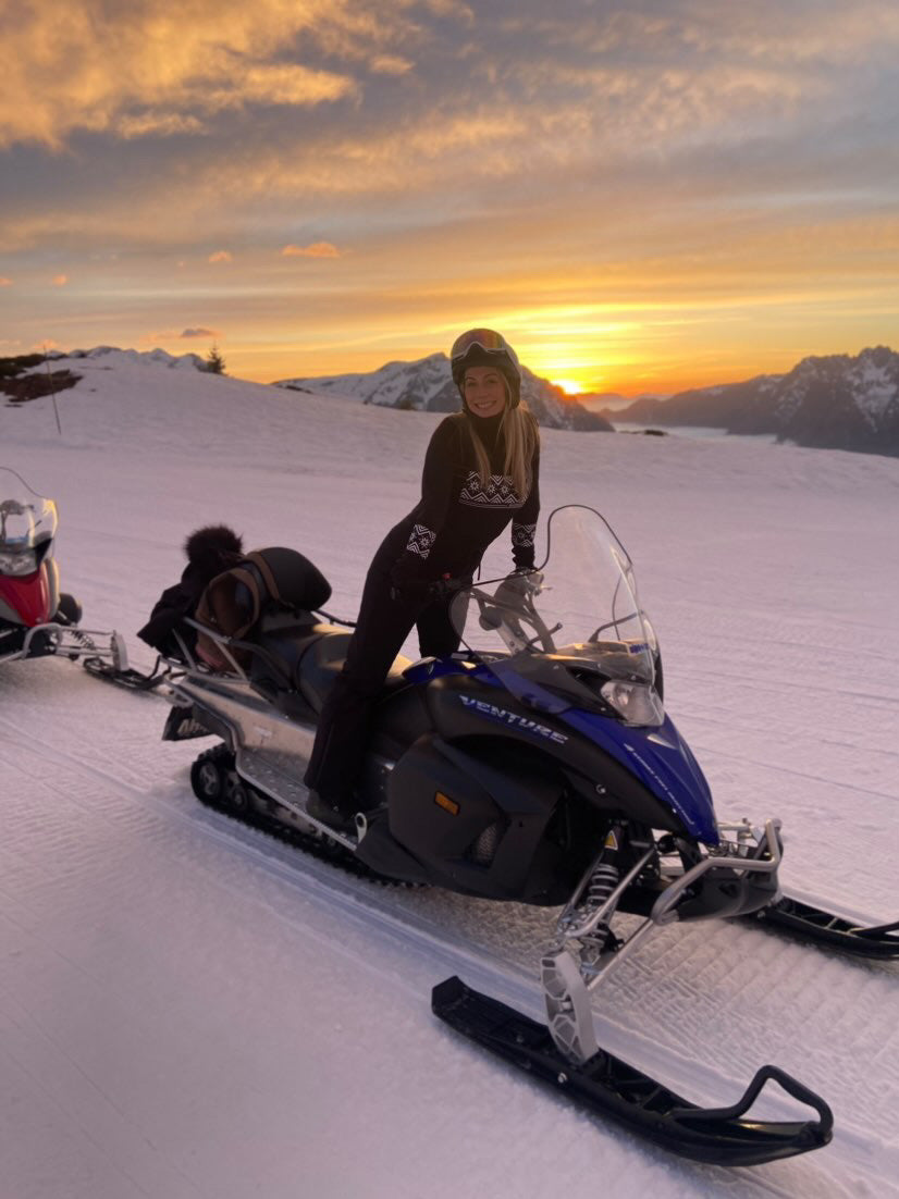 SNOWCAT Base Layer Set Black