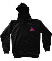 Thumbnail for SNOWKITTEN Kids Hoodie Neon Pink Unisex